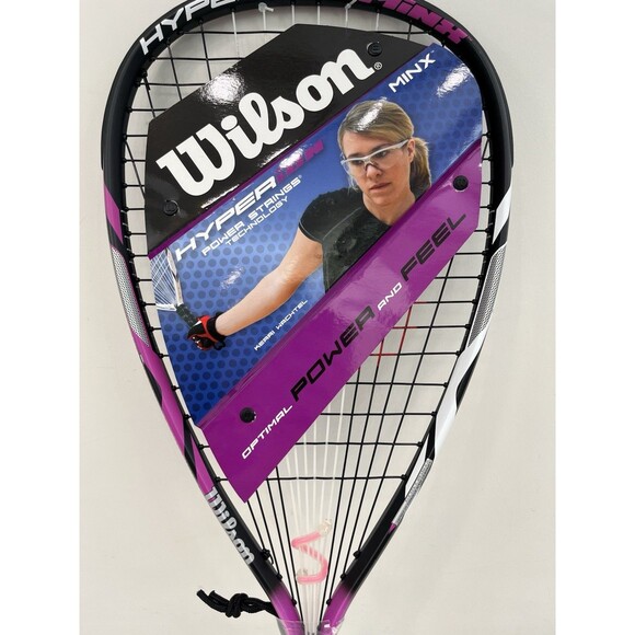 Wilson Hyperion Minx Brand New NIP Sealed Racquetball Racket 107in 215g - Picture 2 of 6